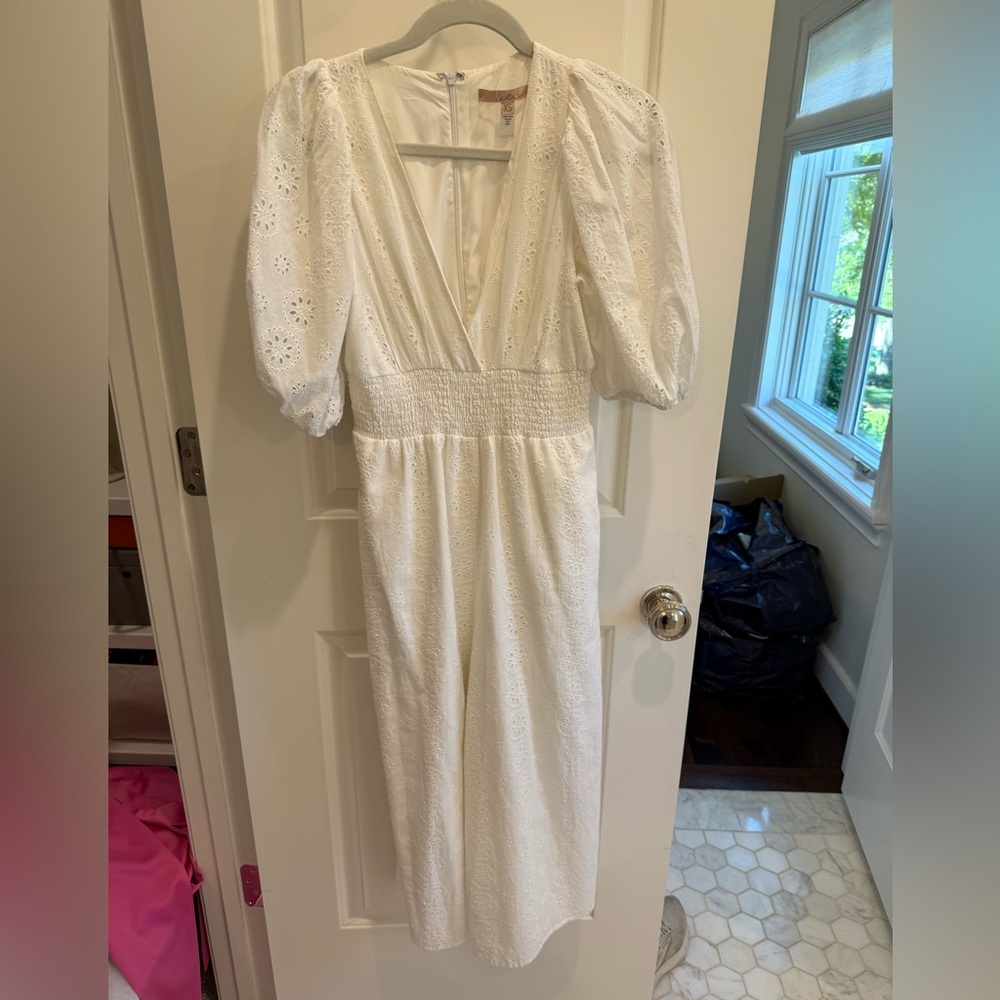 White jumpsuit!